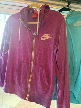 Nike Marled Plum Full-Zip Hoodie